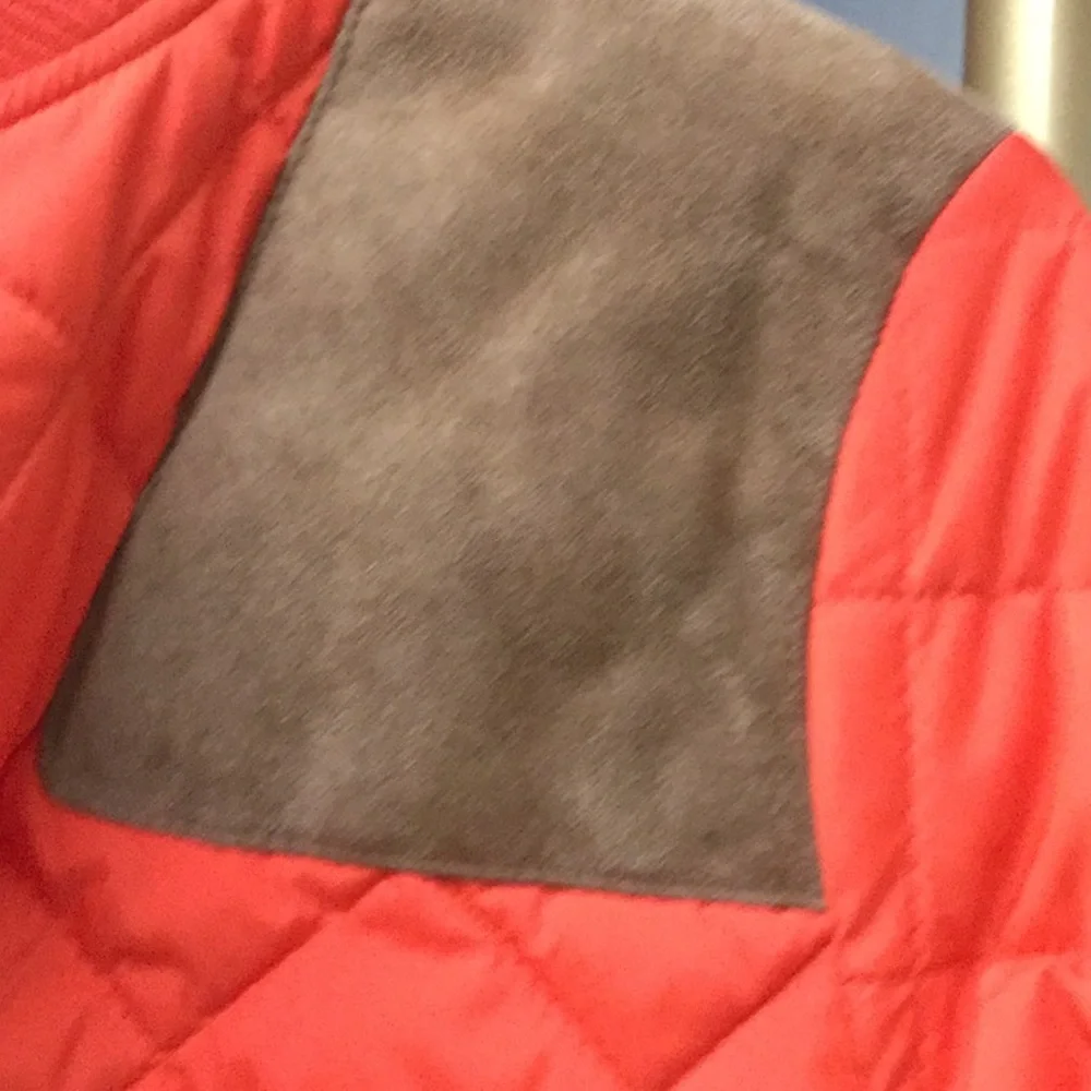 Ralph Lauren sport quilted jacket hunters orange travel cowgirl REMF holiday - Picture 3 of 7